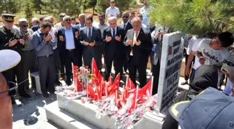 Karaman'da 15 Temmuz Şehidi Muhammed Yalçın, Mezarı Başında Anıldı