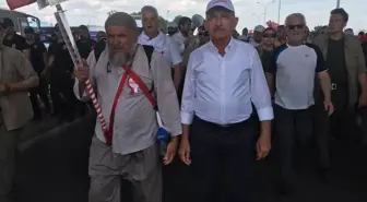 Kılıçdaroğlu İle İstanbul'a Yürüyen Veysel Kılıç Gözaltına Alındı