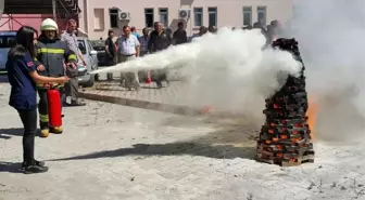 Hastanede Yangın ve Kurtarma Tatbikatı
