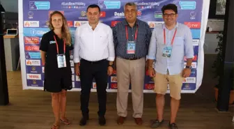 Kadınlar Plaj Voleybolu Avrupa Şampiyonası'nın Basın Toplantısı Gerçekleştirildi