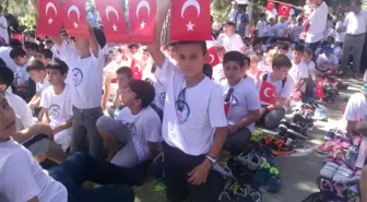 Kur'an-ı Kerim Kursu Öğrencileri Şehitleri Andı