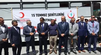 Niğde'de 15 Temmuz Şehitlerini Anma Demokrasi ve Milli Birlik Günü Kan Bağış Kampanyası Başladı