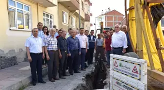 Taşköprü'de Doğalgaz Çalışması Başladı