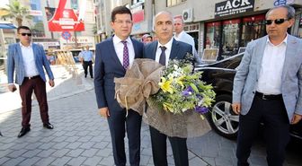 Vali Hasan Karahan'dan Başkan Subaşıoğlu'na Ziyaret