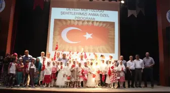 Develi İlçesinde Düzenlenen Programda Şehitler Anıldı