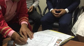 Devrekli Muhtar Kendi Kızının Nikahını Kıydı