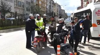 Lüleburgaz'da Motosiklet Denetimi