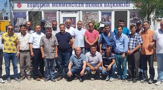 Mermerciler Derneği Başkanı Sönmez Güven Tazeledi