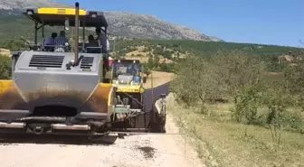 Şaphane'de Köy Yolları Çalışmaları