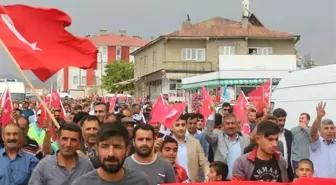 Saray İlçesinde '15 Temmuz' Yürüyüşü