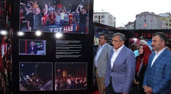Zeytinburnu'nda '15 Temmuz Destanı' Sergisi Açıldı