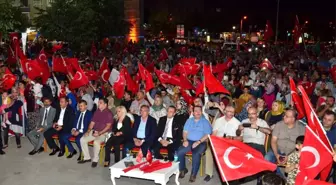 Egemen Bağış Pursaklar'da Demokrasi Nöbetinde