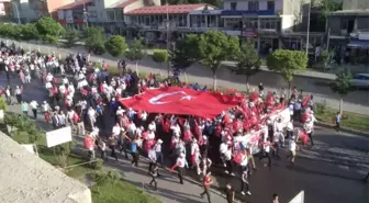 Güroymak'ta '15 Temmuz Milli Birlik Yürüyüşü Yapıldı'