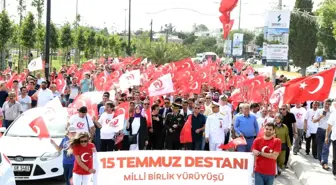 Tuzla Halkı, Milli Birlik Yürüyüşünde Bir Kez Daha Kenetlendi