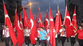 15 Temmuz'un 1. Yılında Çankırılılar Nöbete Yürüyüşle Başladı