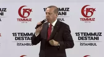 Erdoğan: Artık Bunlar Mahkemeye Çıkarken Guantanamo'da Olduğu Gibi Bunları da Tek Tip Elbise Ile...