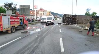 Giresun'da Trafik Kazası: 23 Yaralı