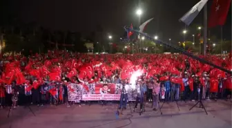 Mersin'de Demokrasi Nöbeti