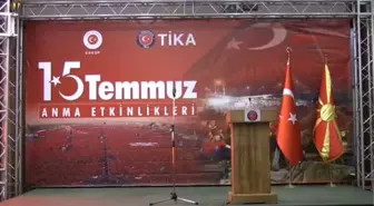 Üsküp'te 15 Temmuz'u Anma Töreni Düzenlendi