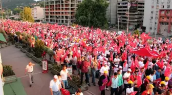 Zonguldak, Bartın ve Kastamonu'da 15 Temmuz Yürüyüşü