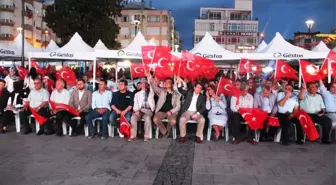 Çanakkale'de Vatandaşlar Nöbet Tuttu