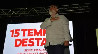 Diriliş Ertuğrul'un Deli Demir'i Bilecik'te15 Temmuz'u Anlattı