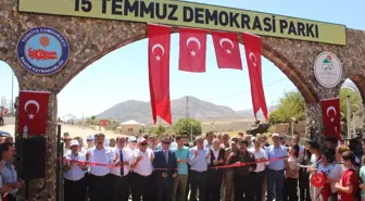 Sason'da 5 Temmuz Demokrasi Parkı Açıldı