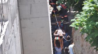 15 Metre Yükseklikten Aşağı Düşen İnşaat İşçisi Tedavi Altına Alındı.