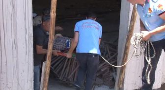 Cami İnşaatından Düşen İşçi Yaralandı