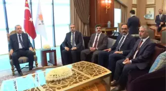 Cumhurbaşkanı Erdoğan, Tunus Nahda Hareketi Liderini Kabul Etti