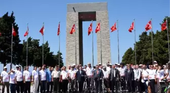 15 Temmuz Şehitleri İçin Konya'dan Çanakkale'ye 1600 Kilometre Pedal Çevirdiler