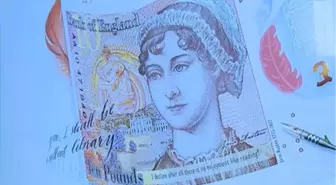 Yeni 10 Sterlin Banknotlarda Jane Austen'ın Resmi Kullanıldı