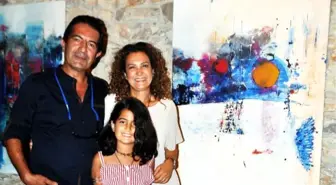 Halit Akçatepe'nin Ressam Damadı Bodrum'da Sergi Açtı