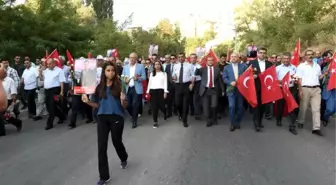 CHP'den Tunceli'de, 'Terörü Protesto ve Şehit Necmettin Öğretmeni Anma Yürüyüşü' (2)