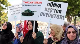 İsrail'in Mescid-i Aksa Kararı Başkent'te Protesto Edildi