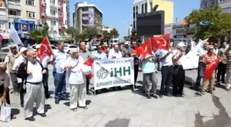 Burhaniye'de Mescidi Aksa'ya Sahip Çık Mitingi Yapıldı