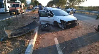 Söke'de Trafik Kazası; 6 Yaralı