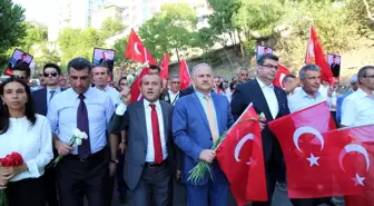 Tunceli'de 'Terörü Protesto Yürüyüşü'