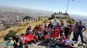 Afdos Üyeleri Karahisar Kalesi'ne Tırmandı