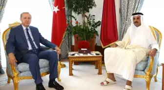 Erdoğan, Katar Emiri ile Görüştü