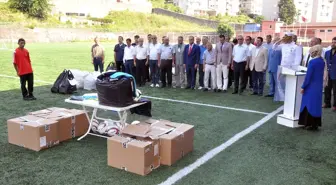 Ereğli'de Amatör Spor Kulüplerine Malzeme Desteği