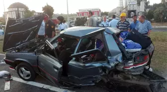 Samsun'da Trafik Kazası: 4 Yaralı