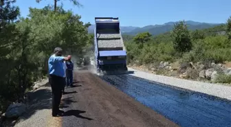 Manavgat Düzağaç'ta Asfalt Çalışmaları Başladı