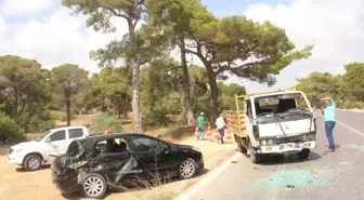 Manavgat'ta Trafik Kazası: 1 Yaralı