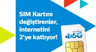 Mobil İnterneti İkiye Katlayan Kampanya Türk Telekom'dan