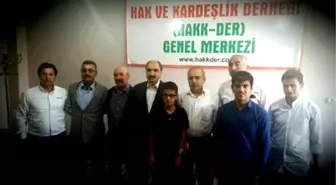 Başkan Soğanda'dan Hak ve Kardeşlik Derneğine Ziyaret