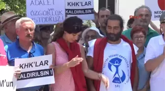 Bodrum'da Khk Ile Ihraçlara Tepki