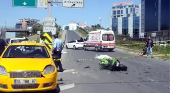 Hatalı Şerit Değiştiren Taksi Sürücüsü Motorsikletlinin Ölümüne Neden Oldu