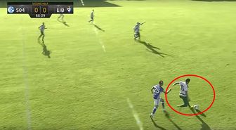 Eibar'lı Jose Angel, Kendi Kalesine Attığı Müthiş Golle Herkesi Şaşırttı