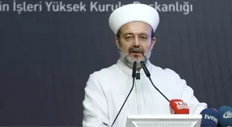 Veda Konuşması Yapan Mehmet Görmez, Yeni Diyanet'in Vazifesini Açıkladı